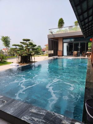 bể bơi khi đã hoàn thành